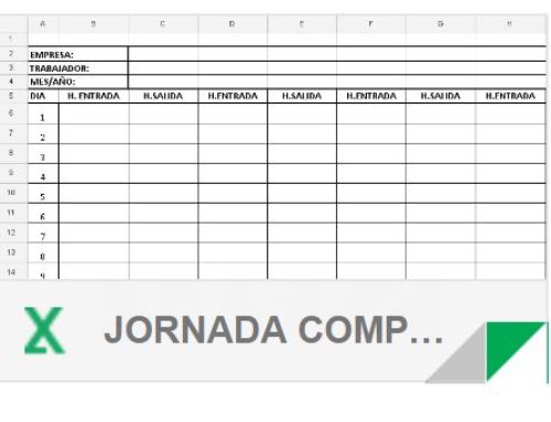 Registro de Jornada en Papel